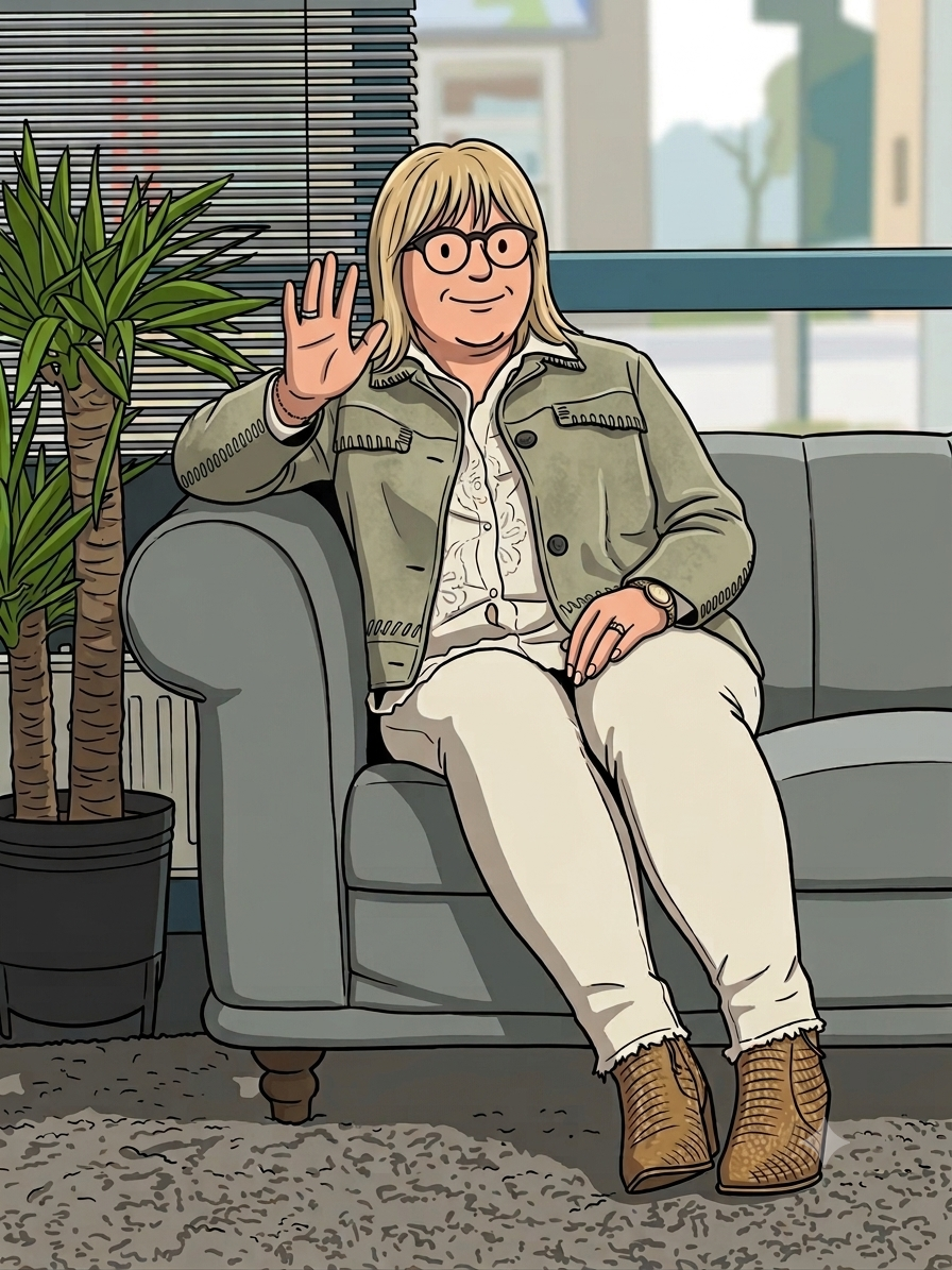 Carla cartoon
