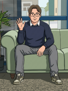Cartoonillustratie van Siebe Coussement van MLL Boekhouding