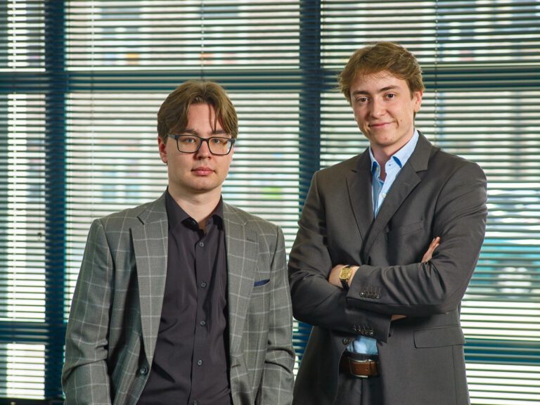 Siebe en Miro van MLL Boekhouding in Linter