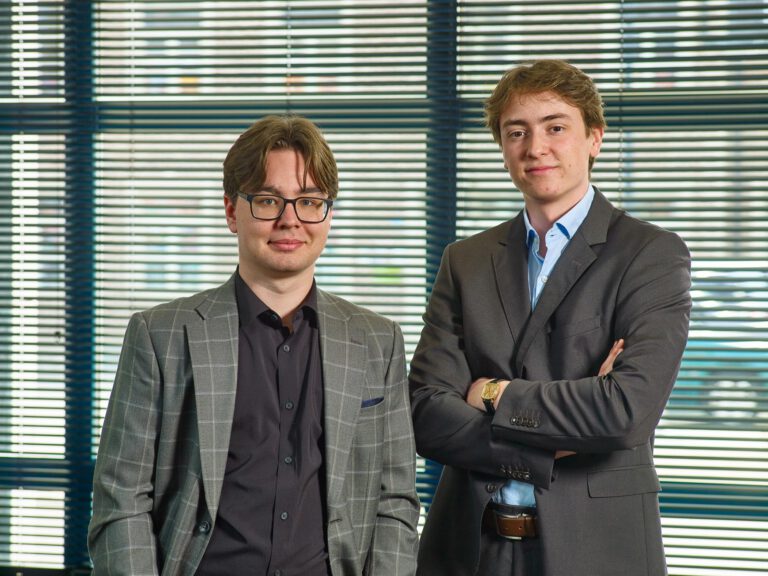 Siebe en Miro van MLL Boekhouding in Linter